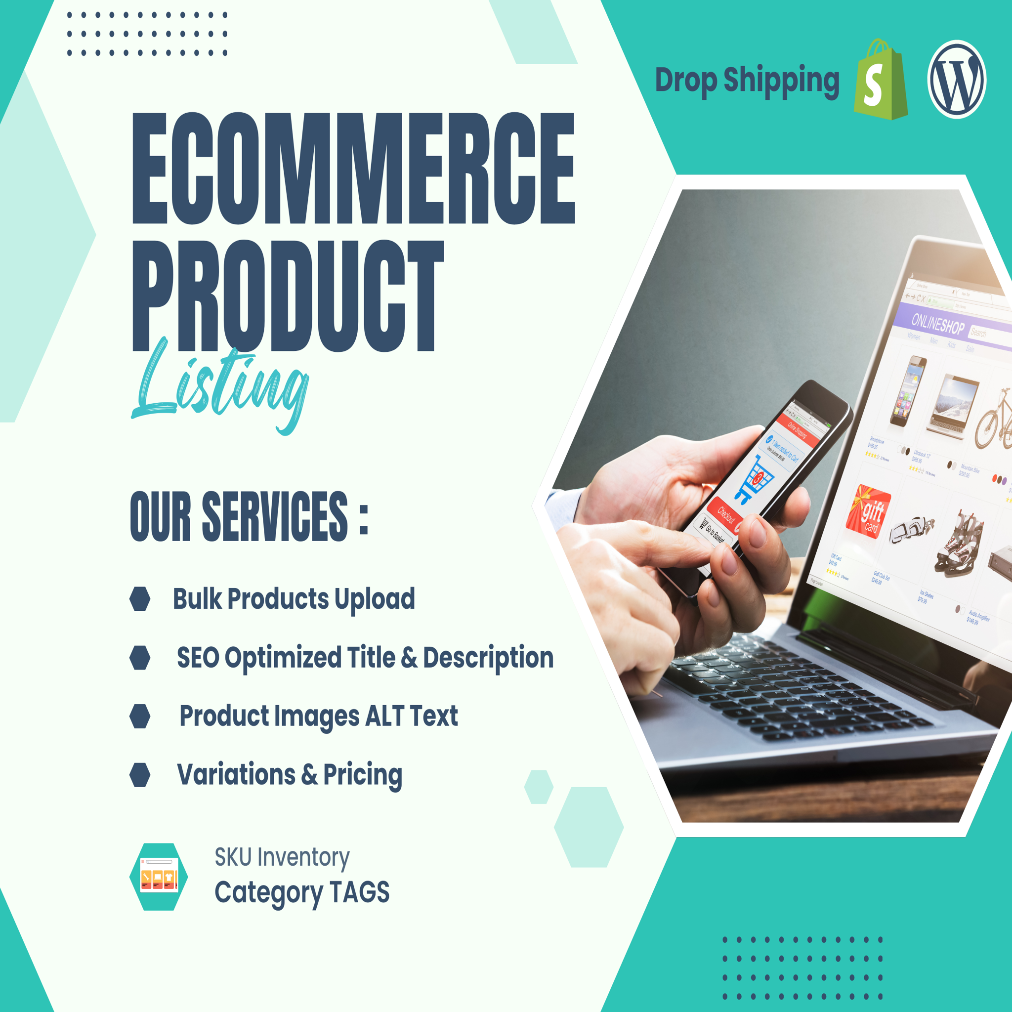 An Efficient Product Uploading Service for Ecommerce and DropShipping Store